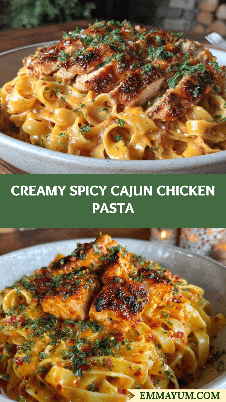 Creamy Cajun Chicken Pasta recipe