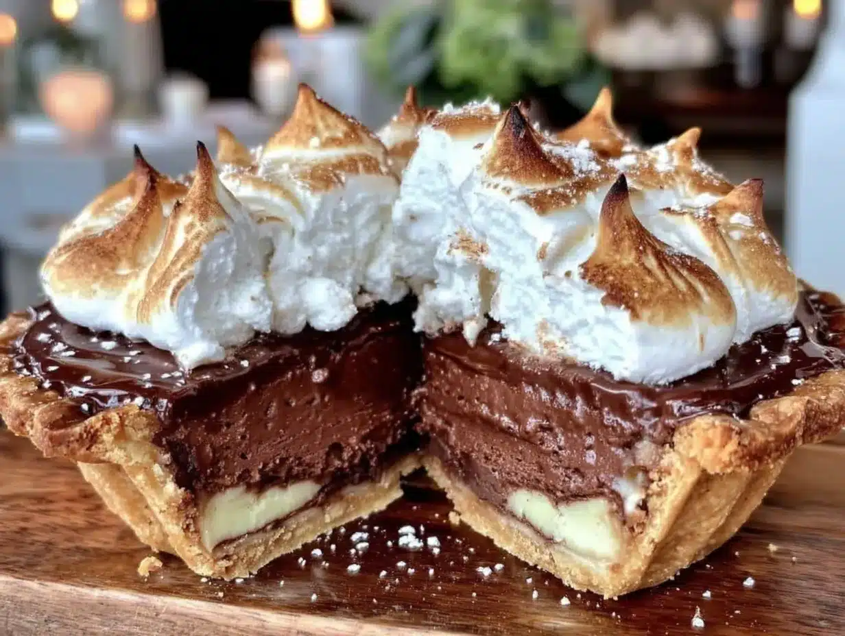 creamy chocolate cream pie preparation steps