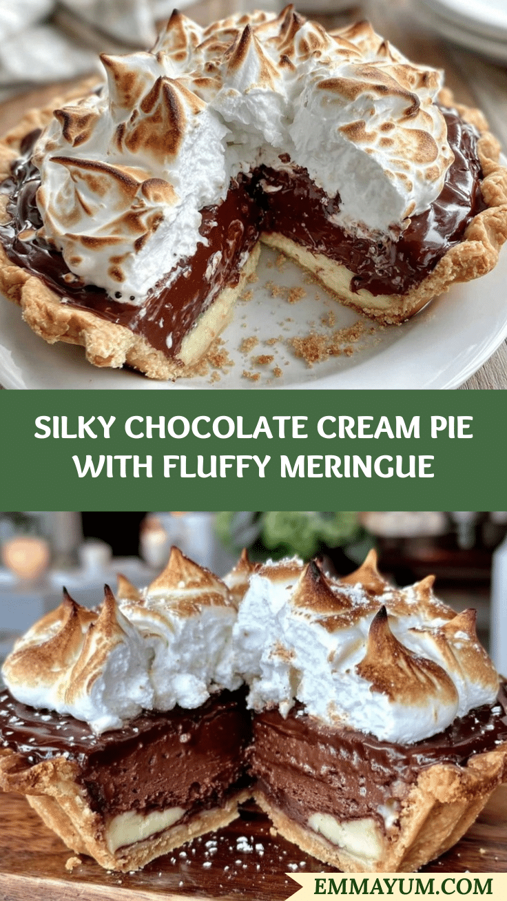 creamy chocolate cream pie recipe