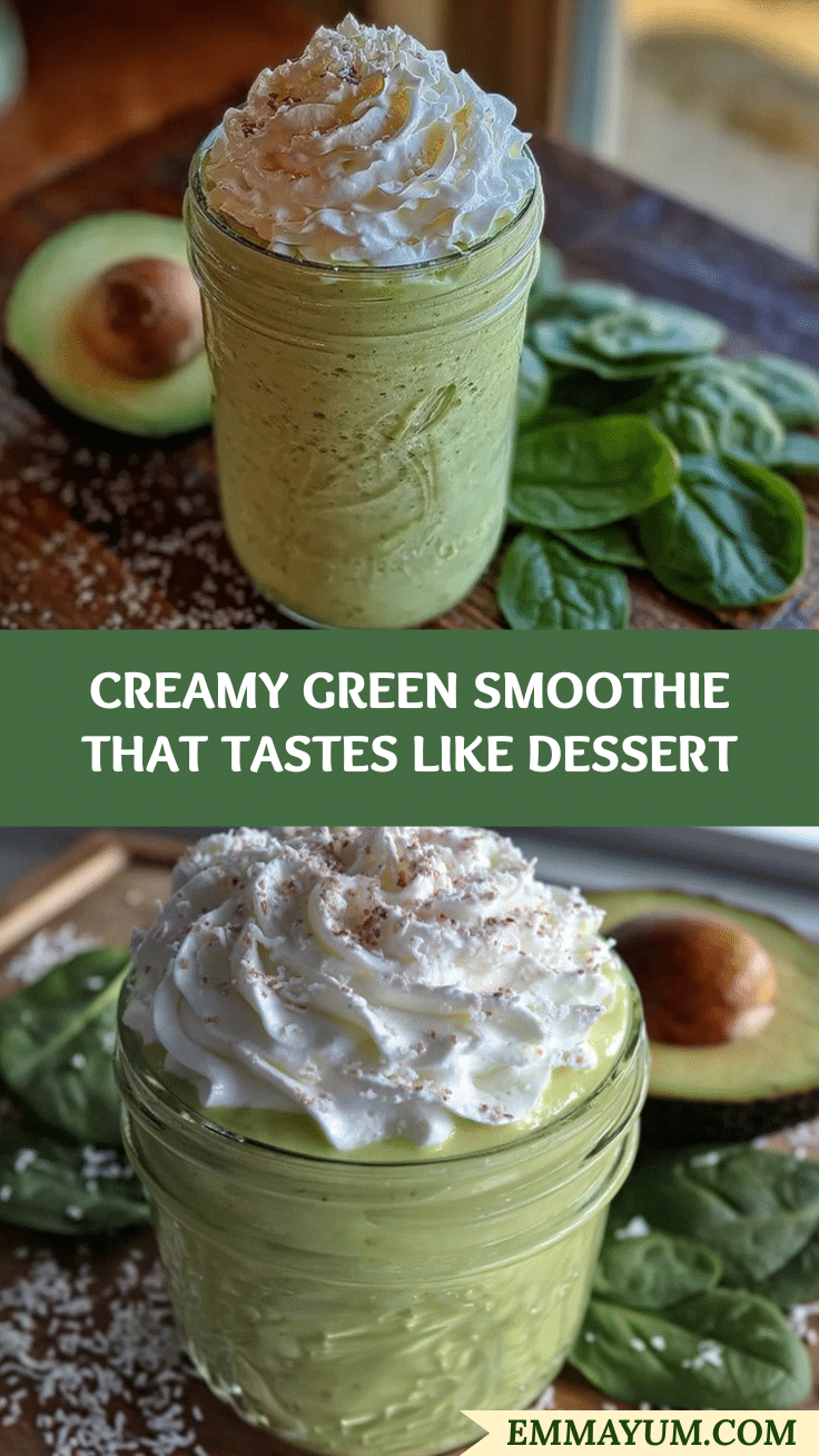 creamy green smoothie recipe recipe