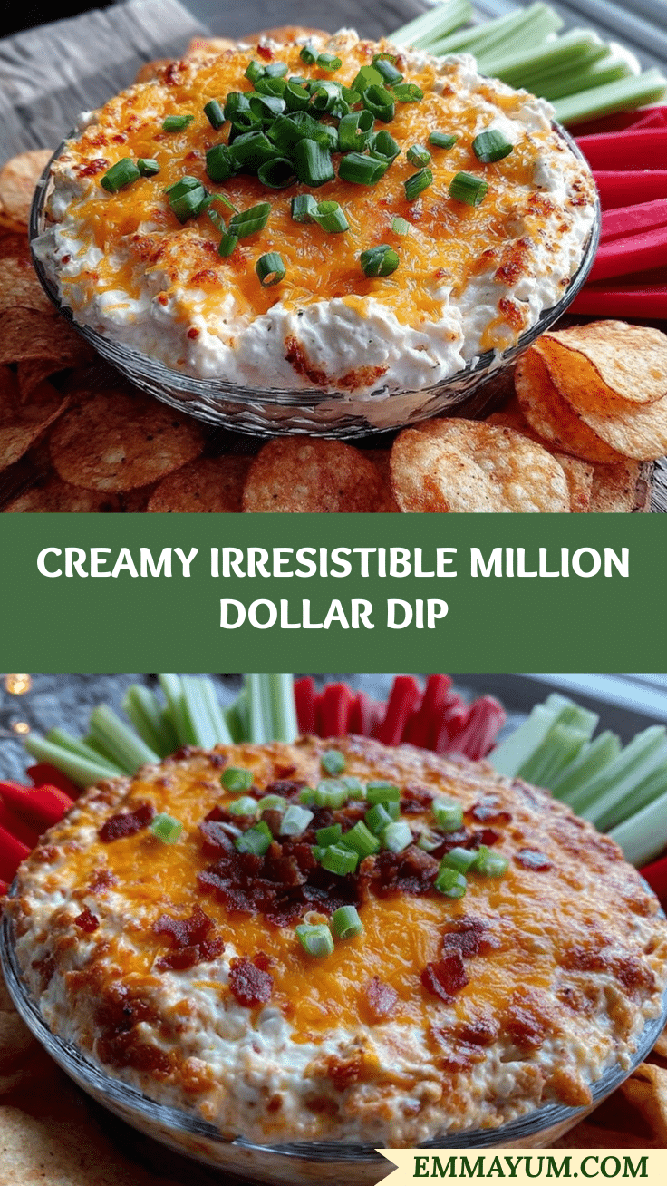 creamy million dollar dip recipe