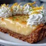 creamy no-bake lemon icebox pie - featured image