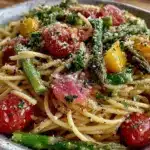 creamy one-pot pasta primavera - featured image