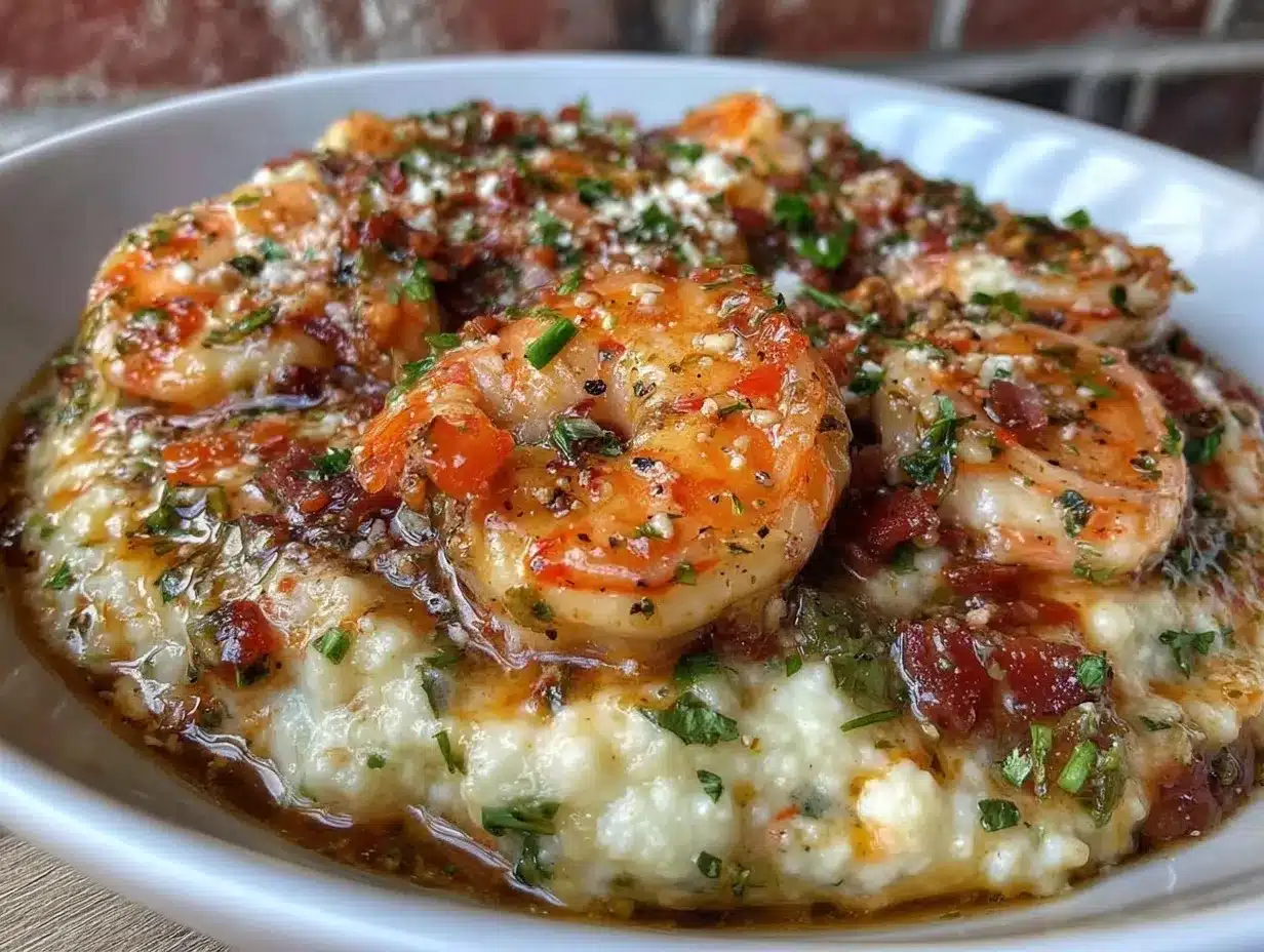 creamy shrimp and grits preparation steps