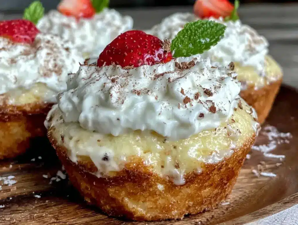 creamy tres leches cake cups - featured image