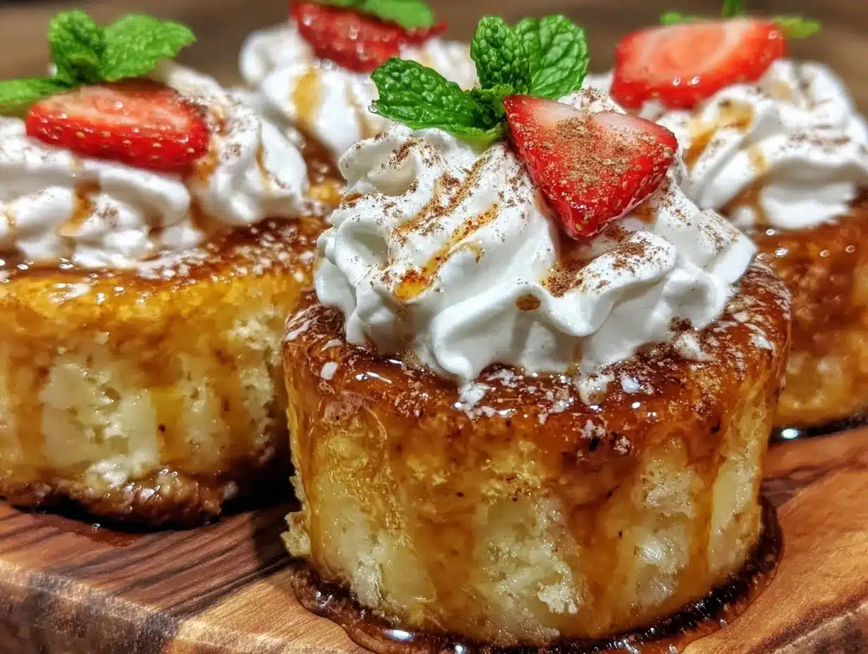 creamy tres leches cake cups preparation steps