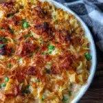 creamy tuna noodle casserole - featured image