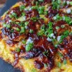 crispy BBQ chicken pizza on the grill - featured image