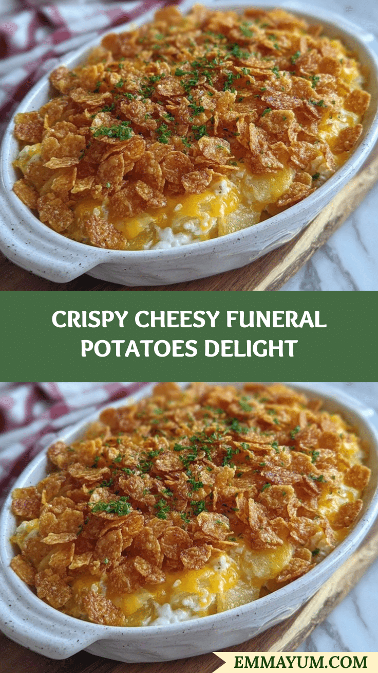 crispy cheesy funeral potatoes casserole recipe