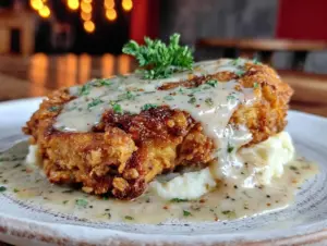 crispy chicken fried steak - featured image