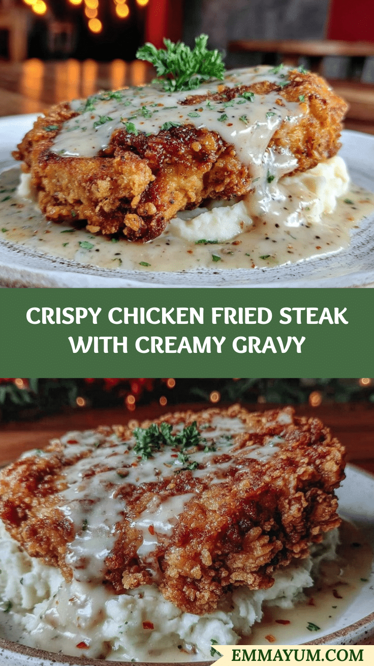 crispy chicken fried steak recipe