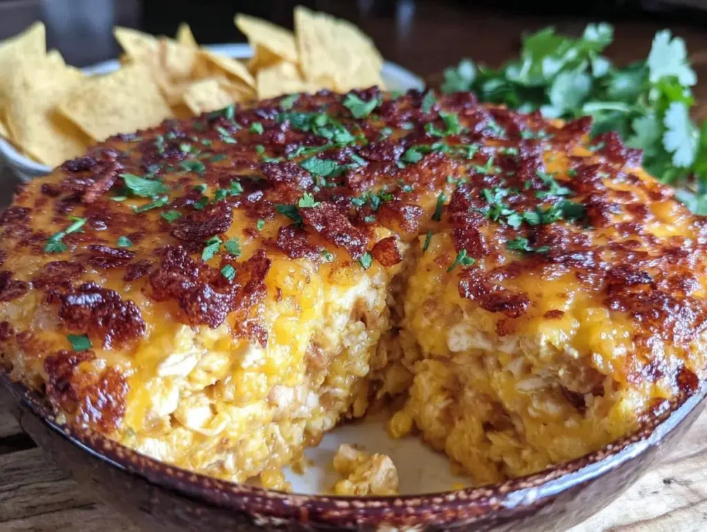 crispy doritos chicken casserole - featured image