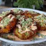 crispy fried green tomatoes - featured image