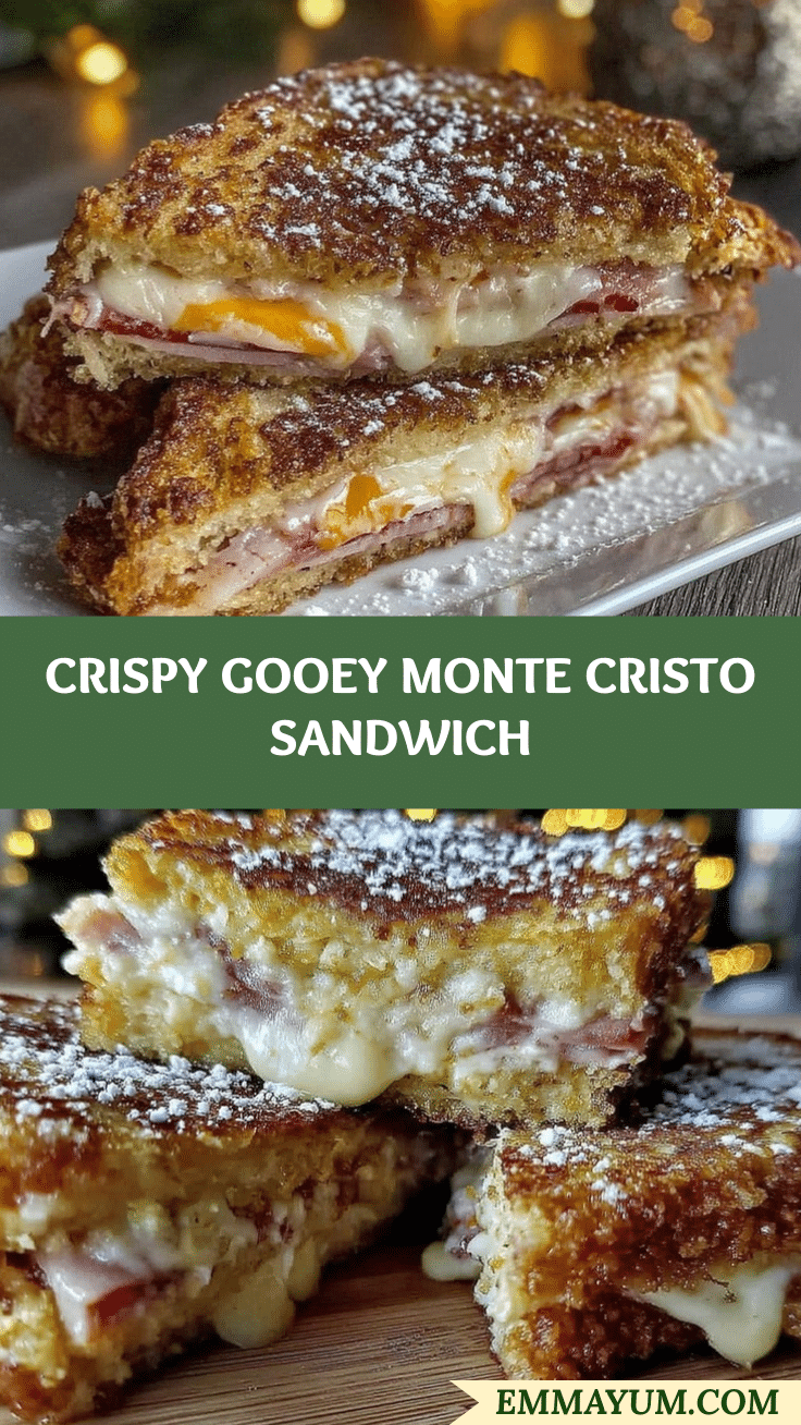 crispy gooey monte cristo sandwich recipe