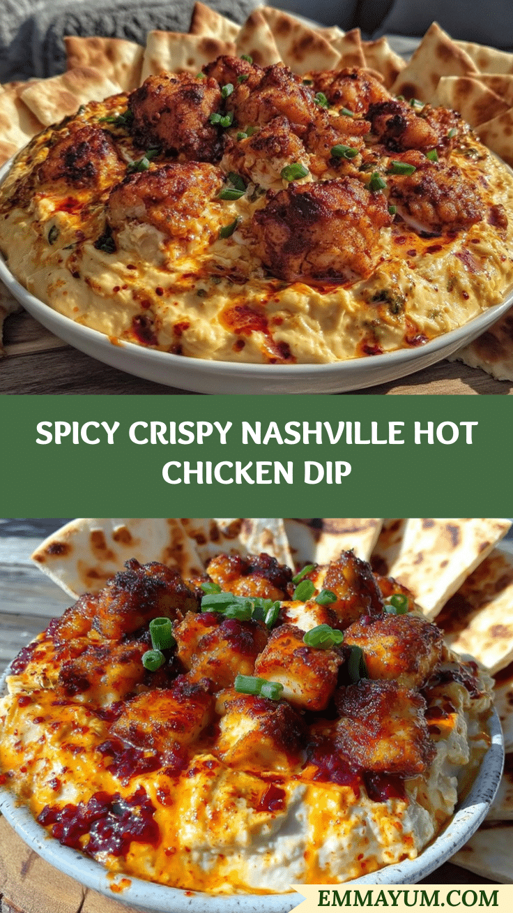 crispy nashville hot chicken dip recipe