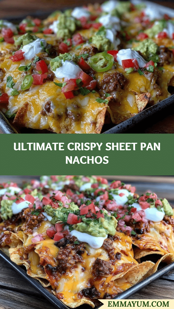 crispy sheet pan nachos recipe