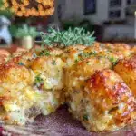 crispy tater tot casserole - featured image
