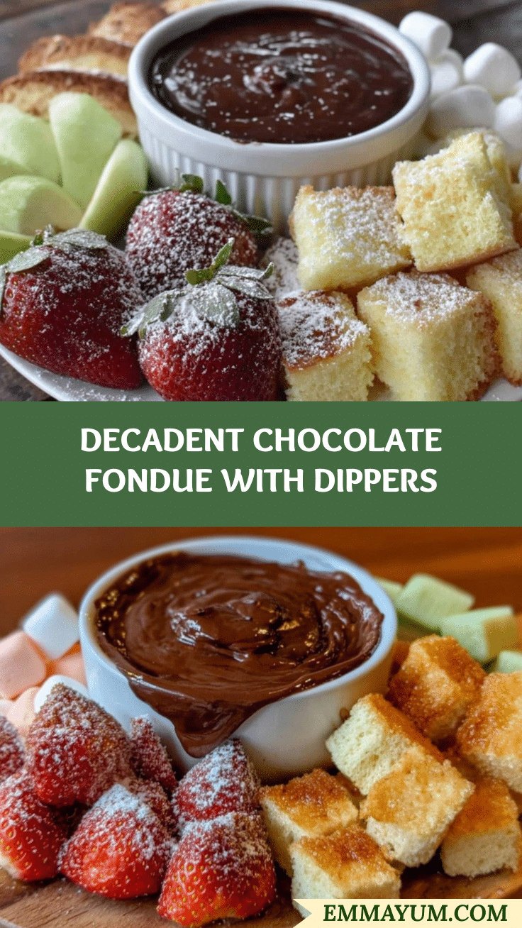 decadent chocolate fondue recipe recipe