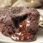 decadent chocolate lava cake for two - featured image