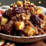 easy fresh apple walnut charoset recipe - featured image