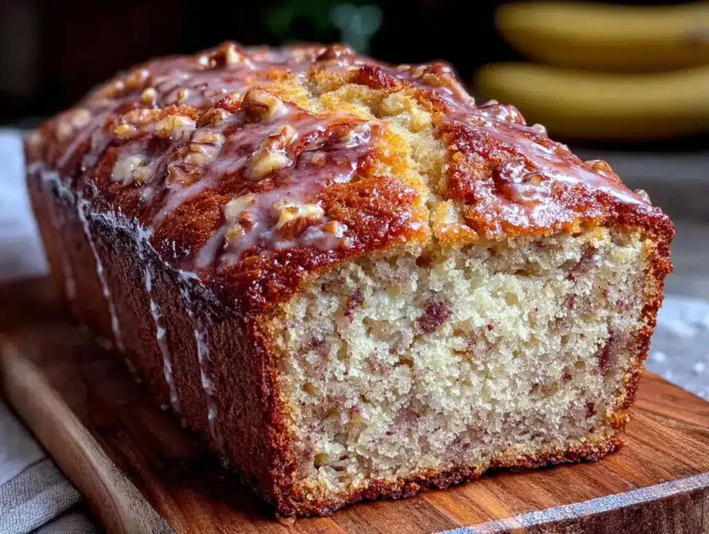 easy one-bowl banana bread recipe - featured image