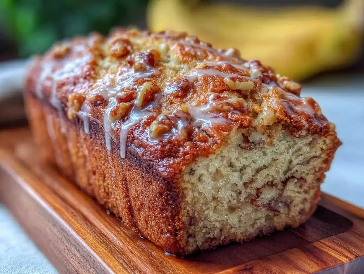easy one-bowl banana bread recipe preparation steps