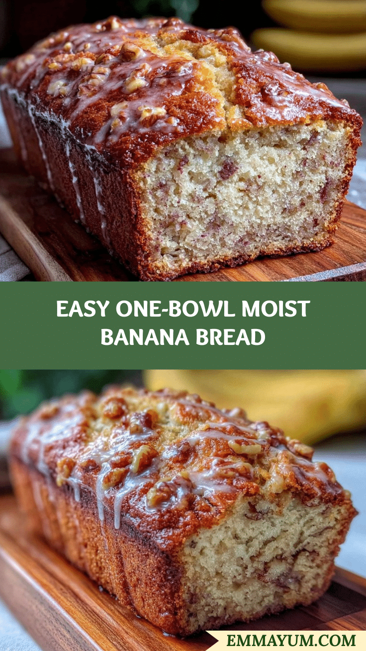 easy one-bowl banana bread recipe recipe
