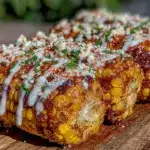 flavorful elote Mexican street corn recipe - featured image