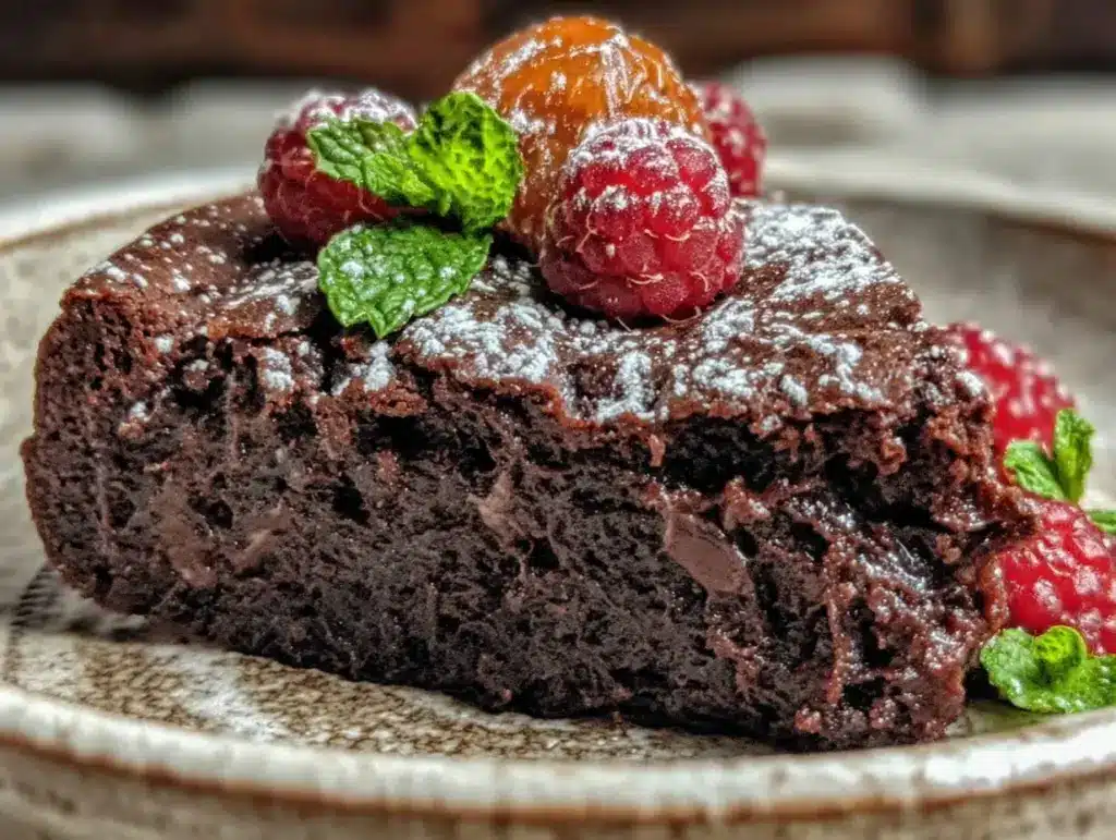 flourless chocolate cake recipe - featured image