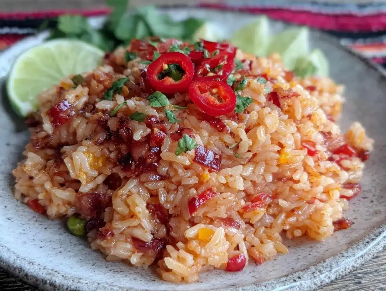 fluffy authentic mexican rice recipe preparation steps