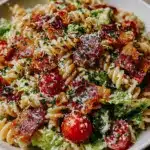 fresh BLT pasta salad - featured image