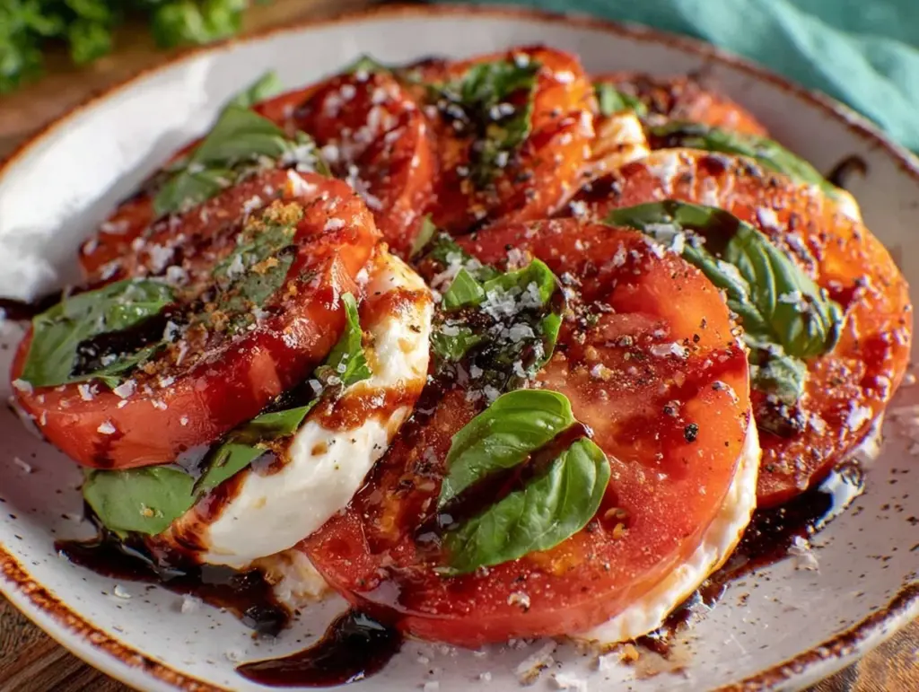 fresh Caprese salad - featured image