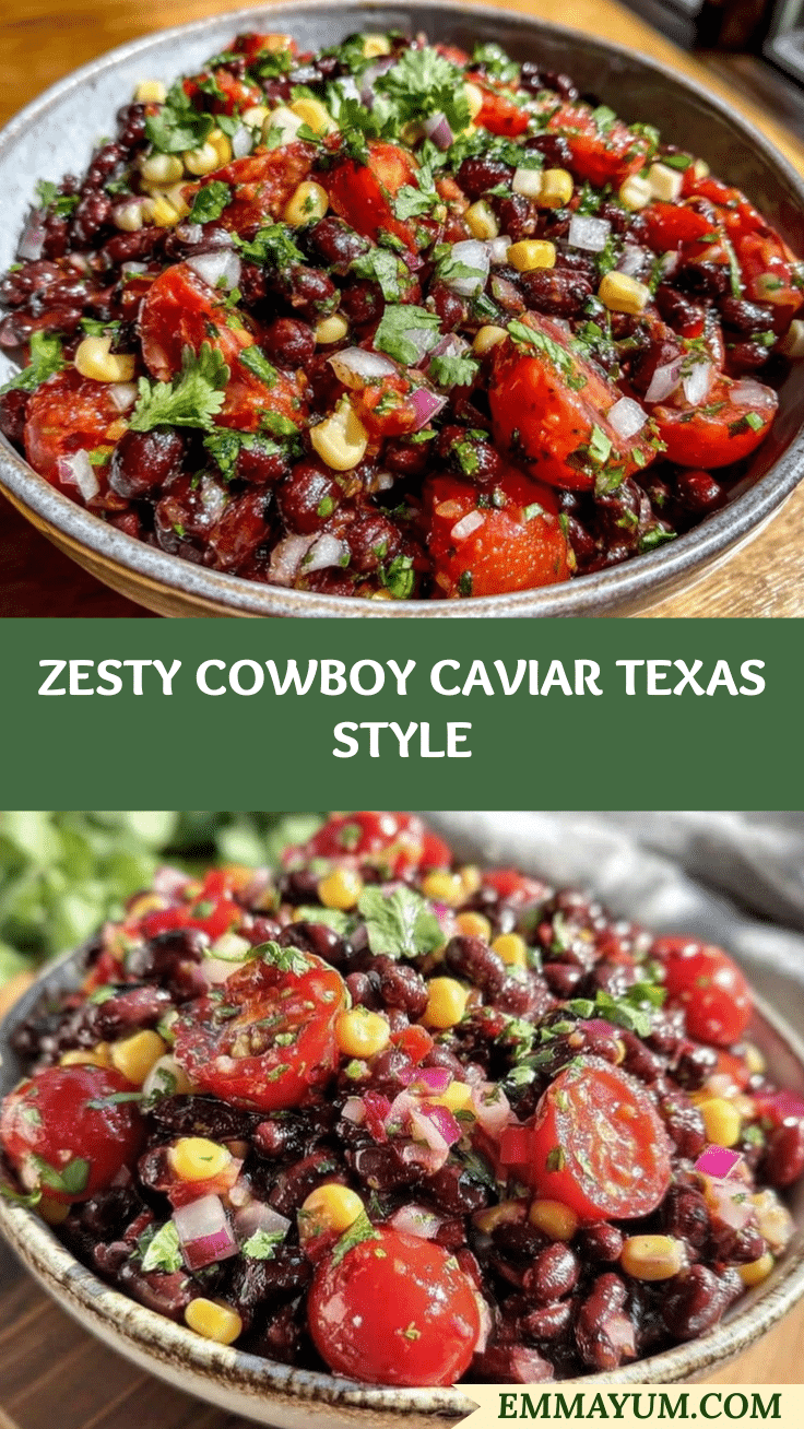 Fresh Cowboy Caviar Texas Style Salad recipe