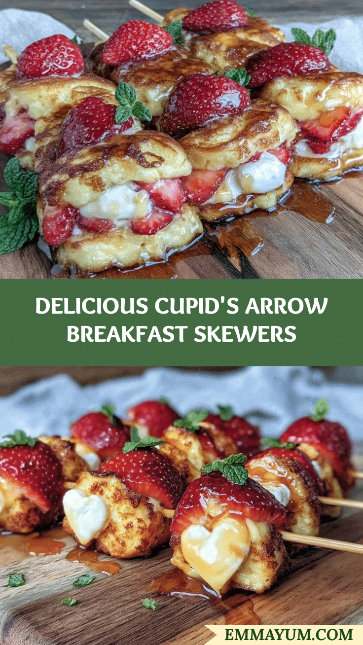 Fresh Cupids Arrow Breakfast Skewers recipe