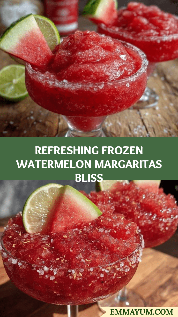 frozen watermelon margaritas recipe
