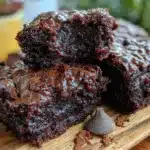 fudgy one-bowl brownies - featured image