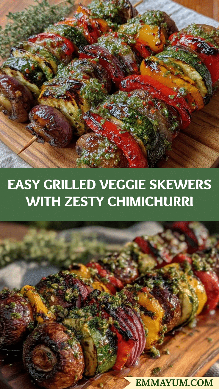 grilled vegetable skewers recipe