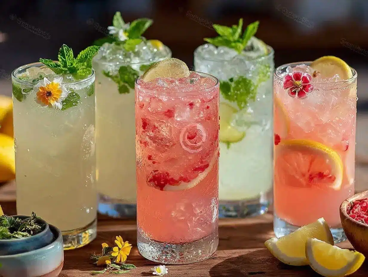 homemade lemonade recipe preparation steps