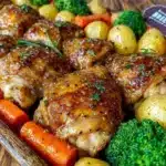 honey mustard chicken - featured image