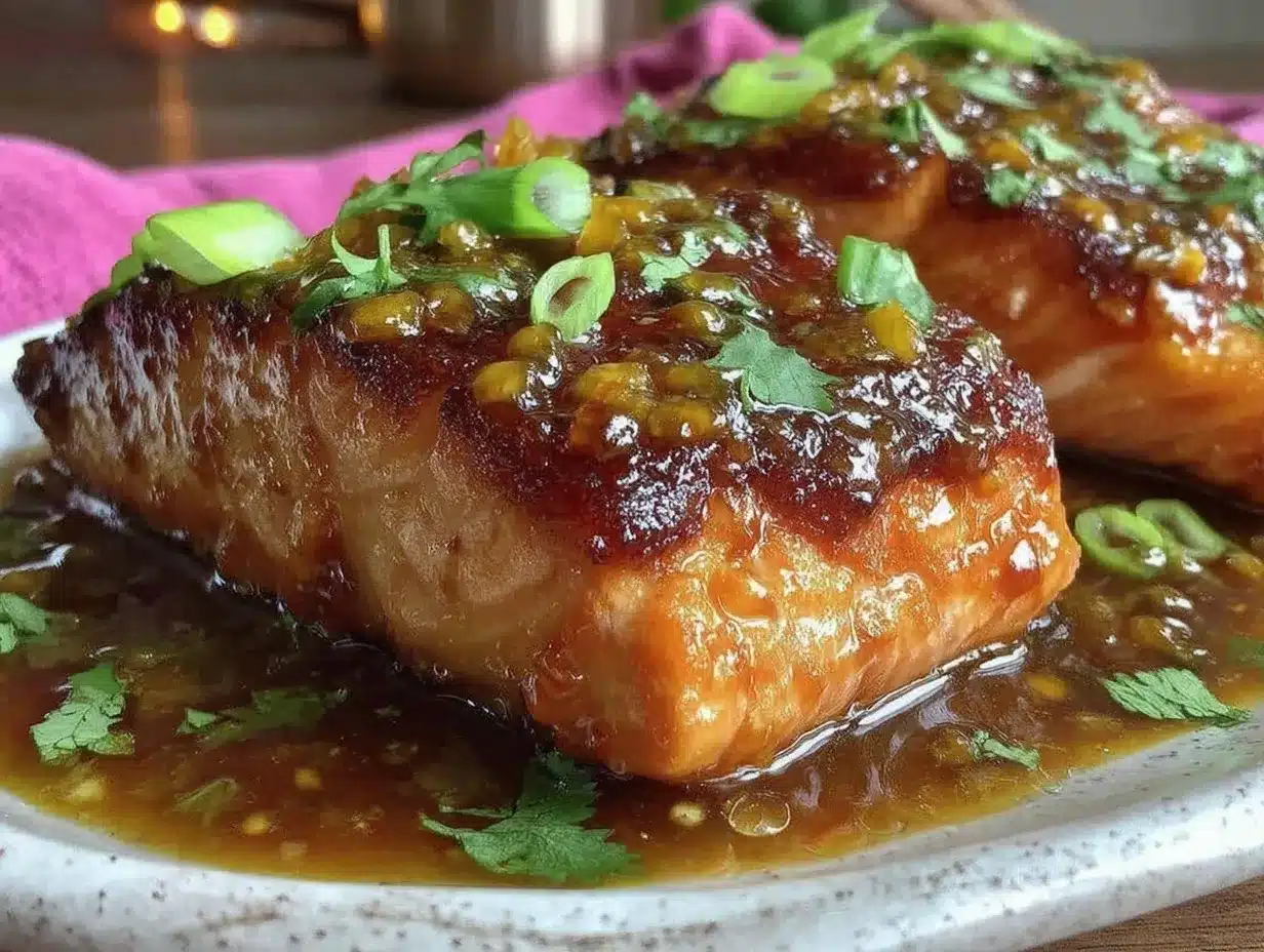 honey sriracha salmon preparation steps