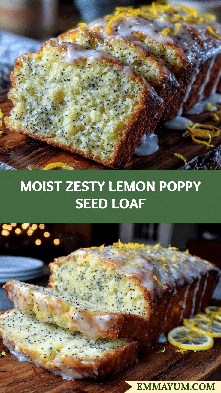 lemon poppy seed loaf recipe