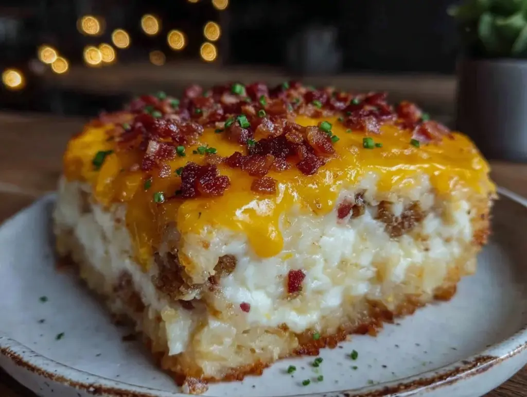 loaded hashbrown casserole - featured image