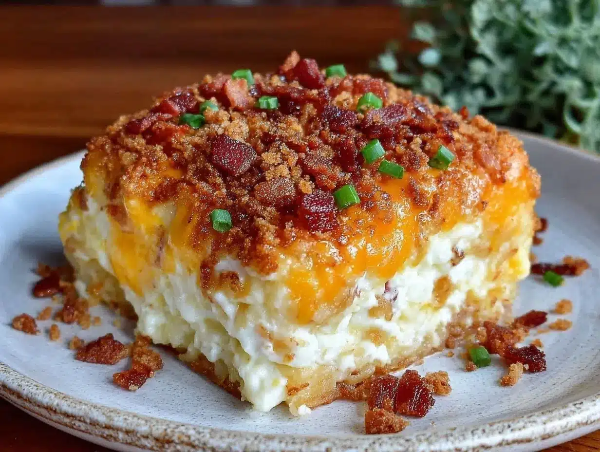 loaded hashbrown casserole preparation steps