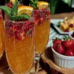 mimosa bar setup - featured image