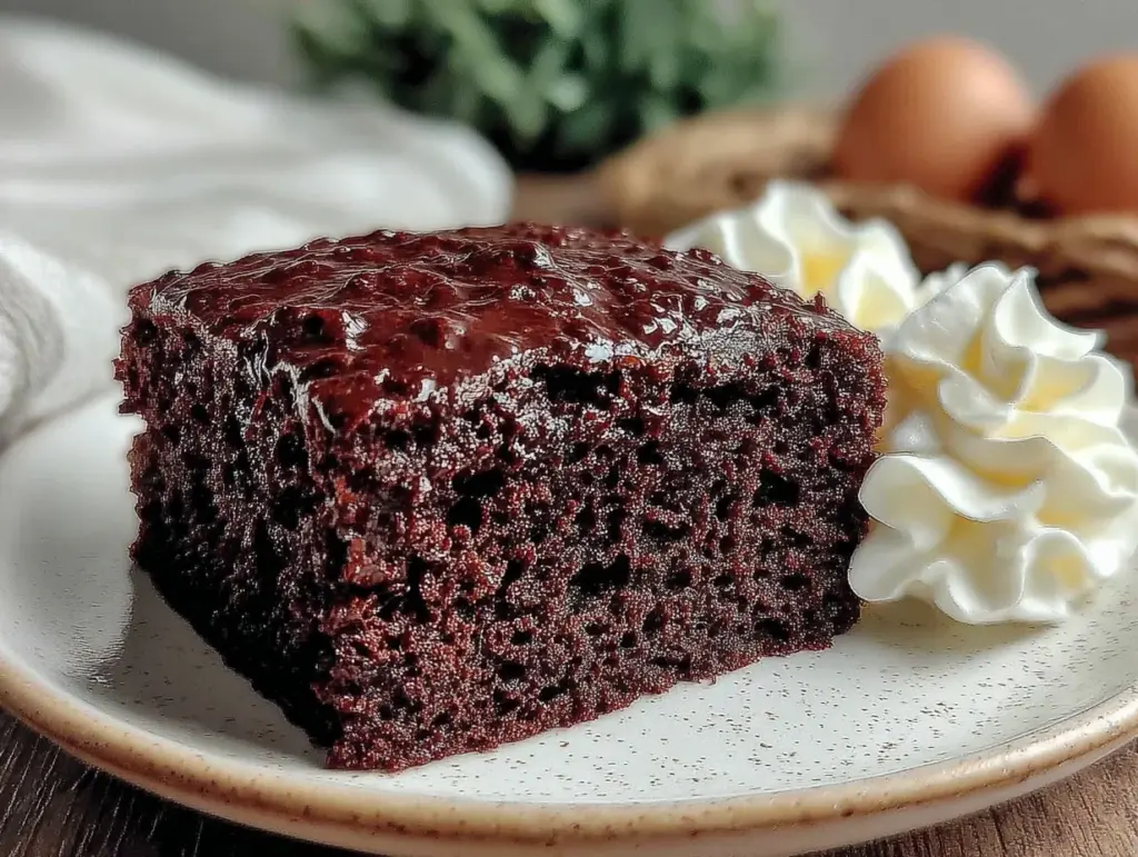 moist crazy cake recipe - featured image