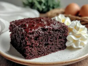 moist crazy cake recipe - featured image