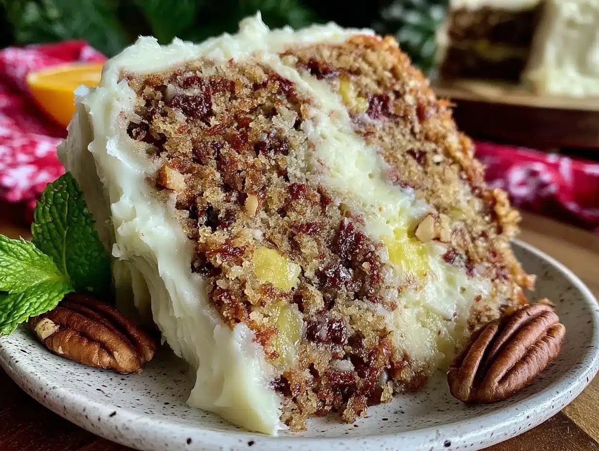 Moist Hummingbird Cake preparation steps