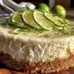 no bake key lime cheesecake - featured image
