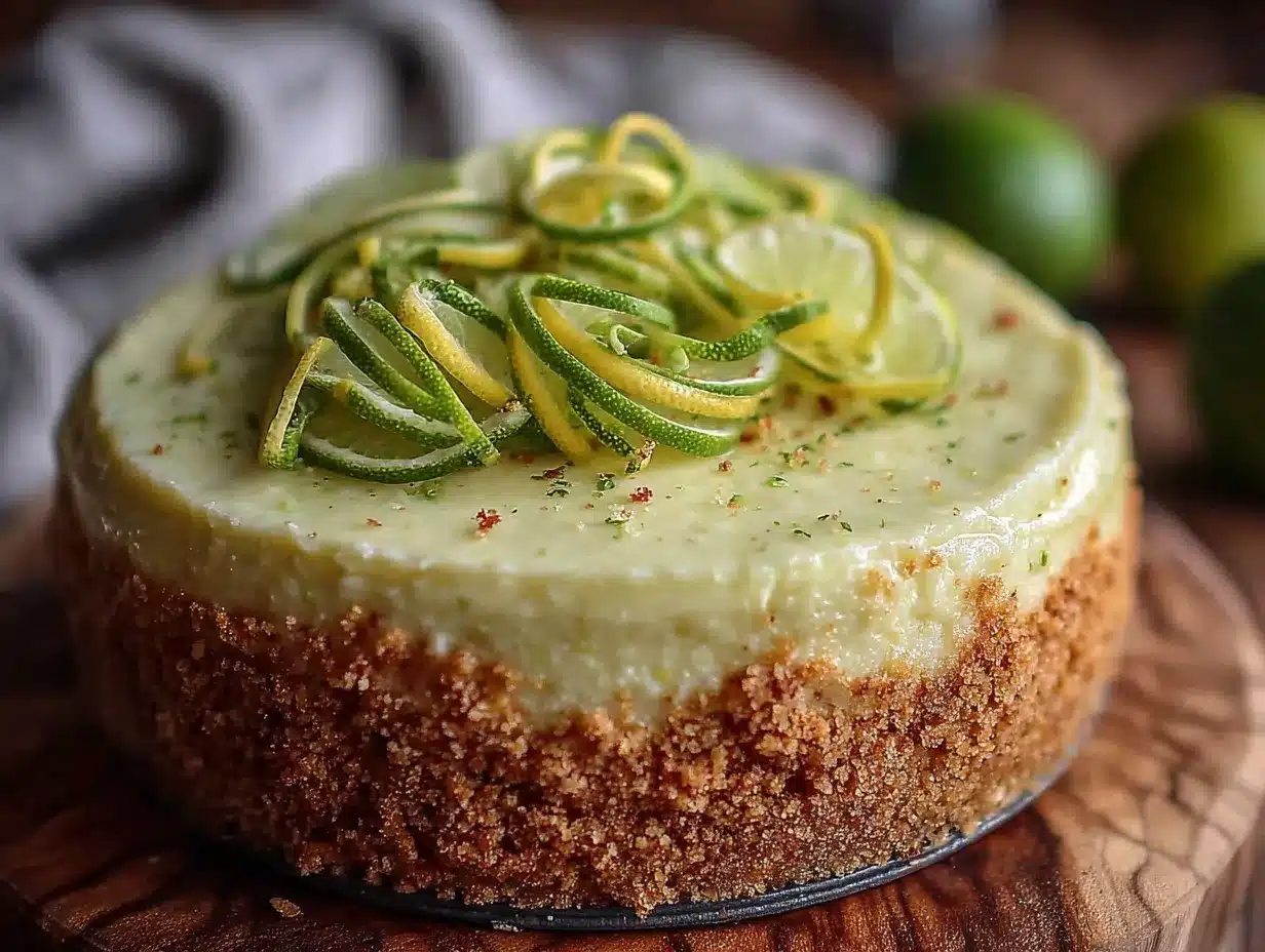 no bake key lime cheesecake preparation steps