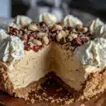 no-bake peanut butter pie - featured image